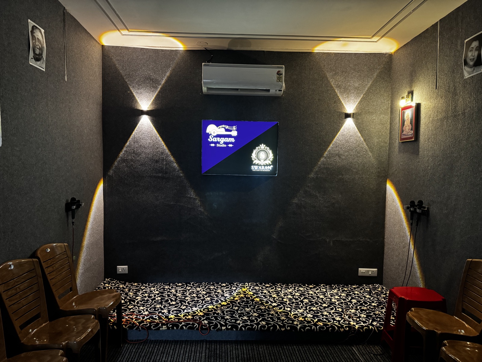 Inside Sargam Studios